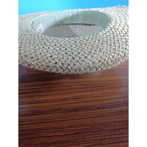 Firethorn Natural Straw Hat Multicolor Braided Ribbon Tassel - Picture 14 of 16